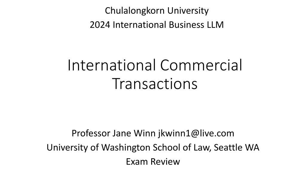 chulalongkorn university 2024 international n.w