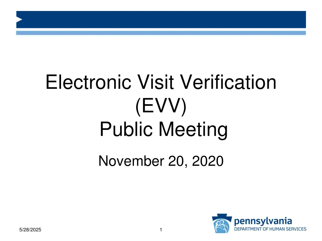 electronic visit verification evv public meeting n.w
