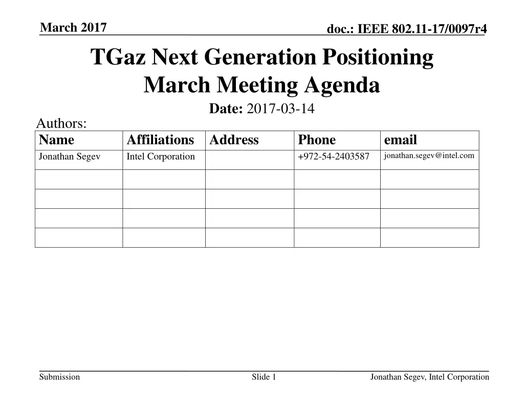 march 2017 n.w