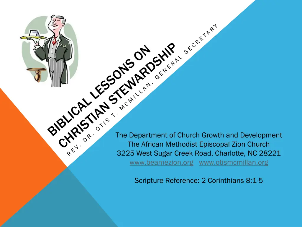 the department of church growth and development n.w