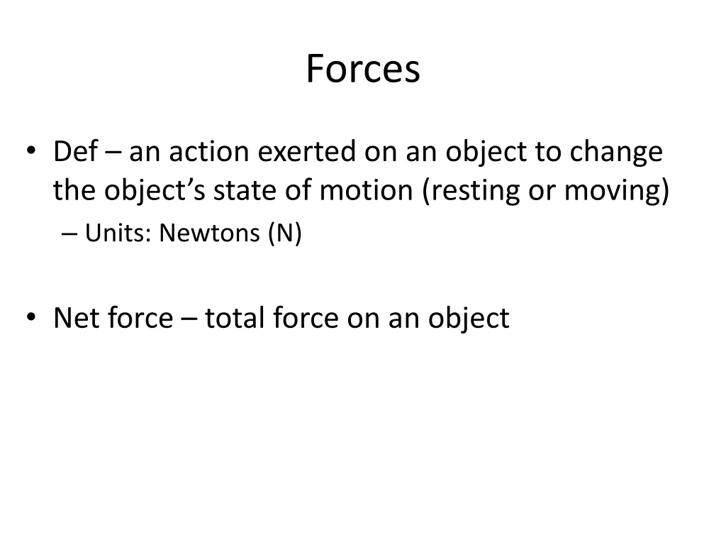 forces n.w
