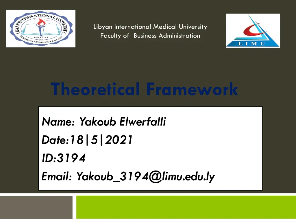 libyan international medical university faculty n.w