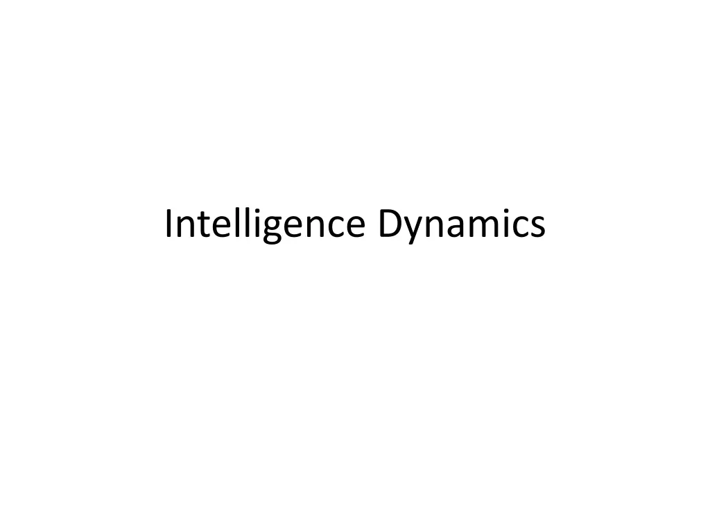 intelligence dynamics n.w