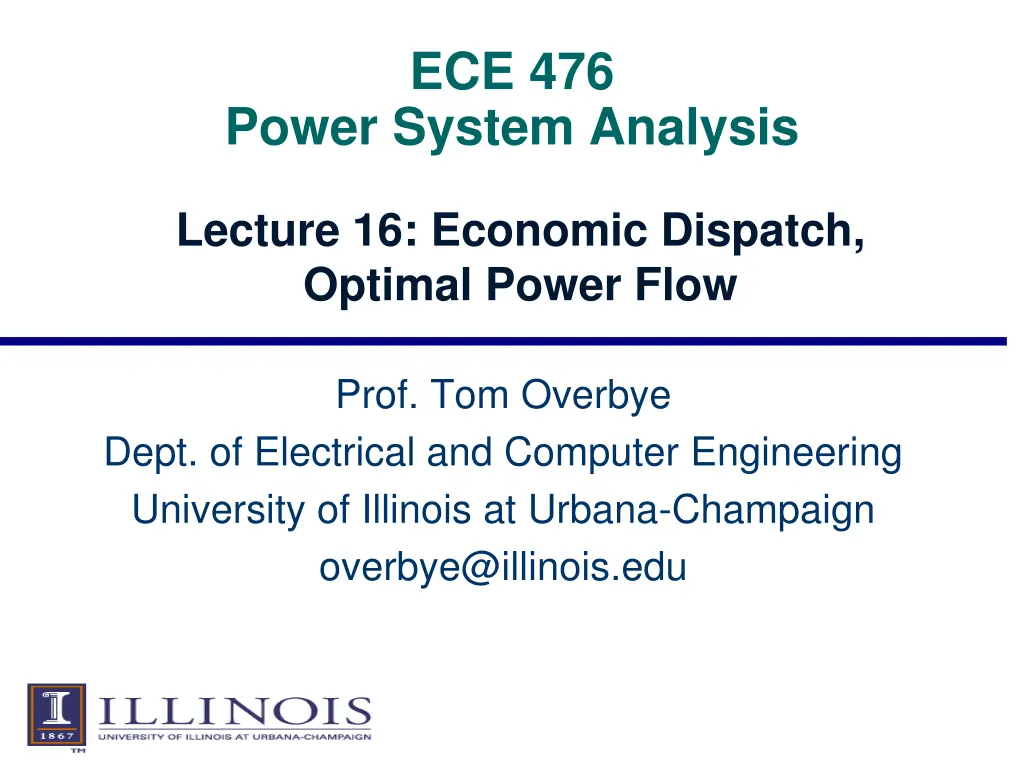 ece 476 n.w