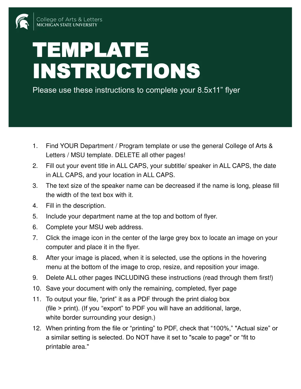 template template instructions instructions n.w