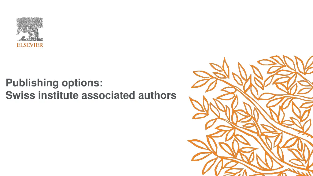 publishing options swiss institute associated n.w