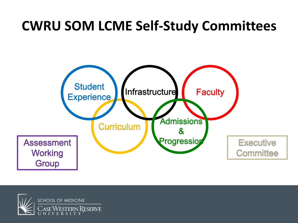 cwru som lcme self study committees n.w