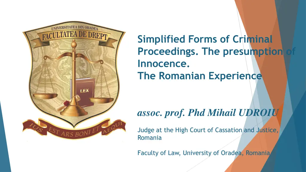 simplified forms of criminal proceedings n.w