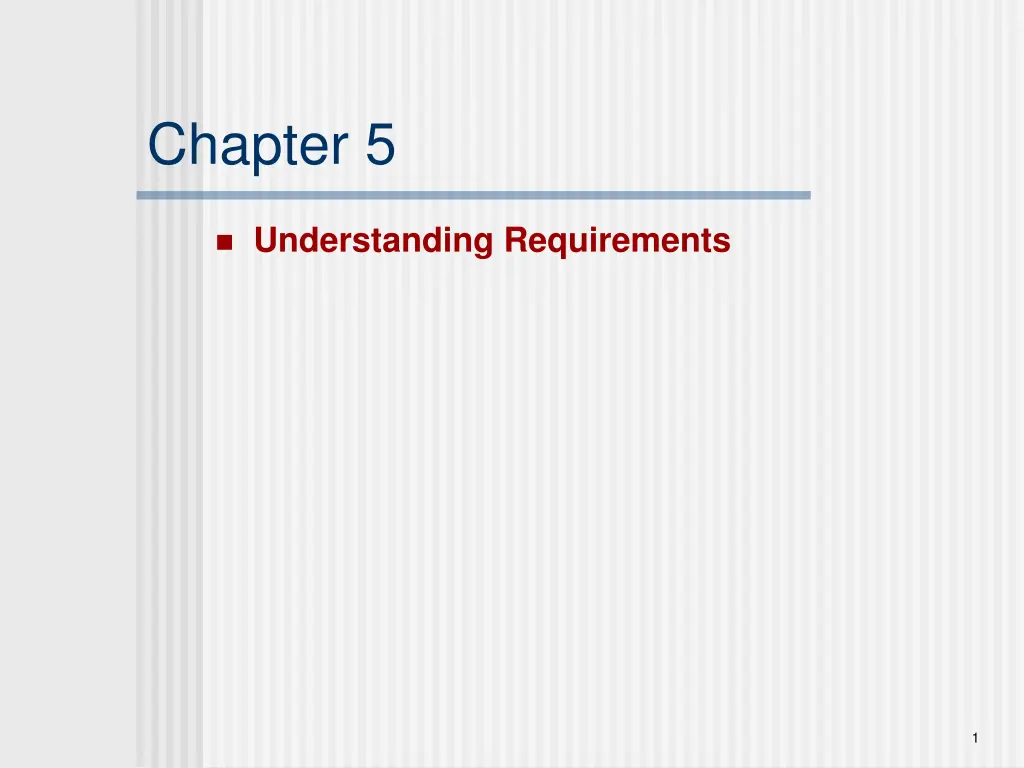 chapter 5 n.w