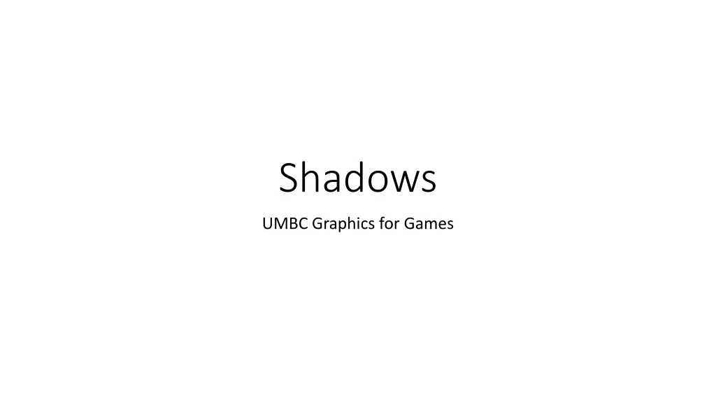 shadows n.w