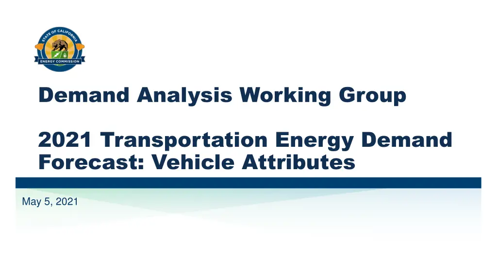 demand analysis working group n.w