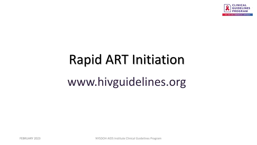 rapid art initiation n.w
