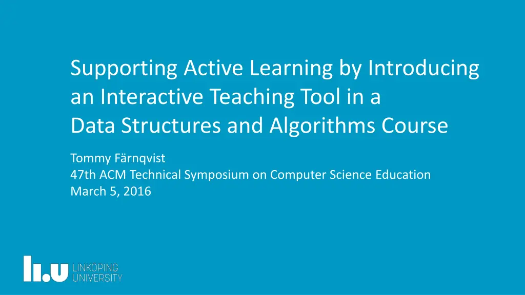 supporting active learning by introducing n.w