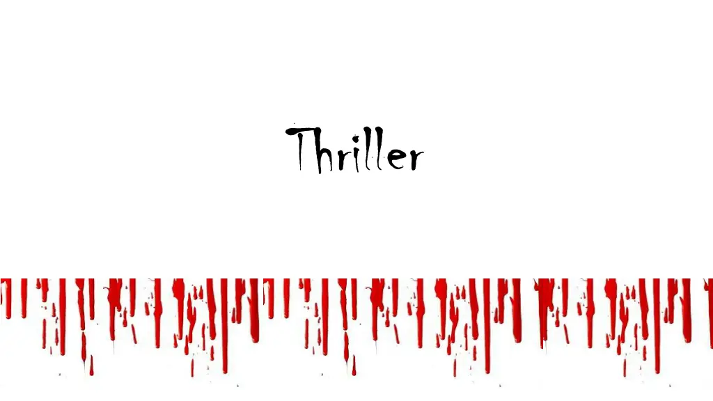 thriller n.w