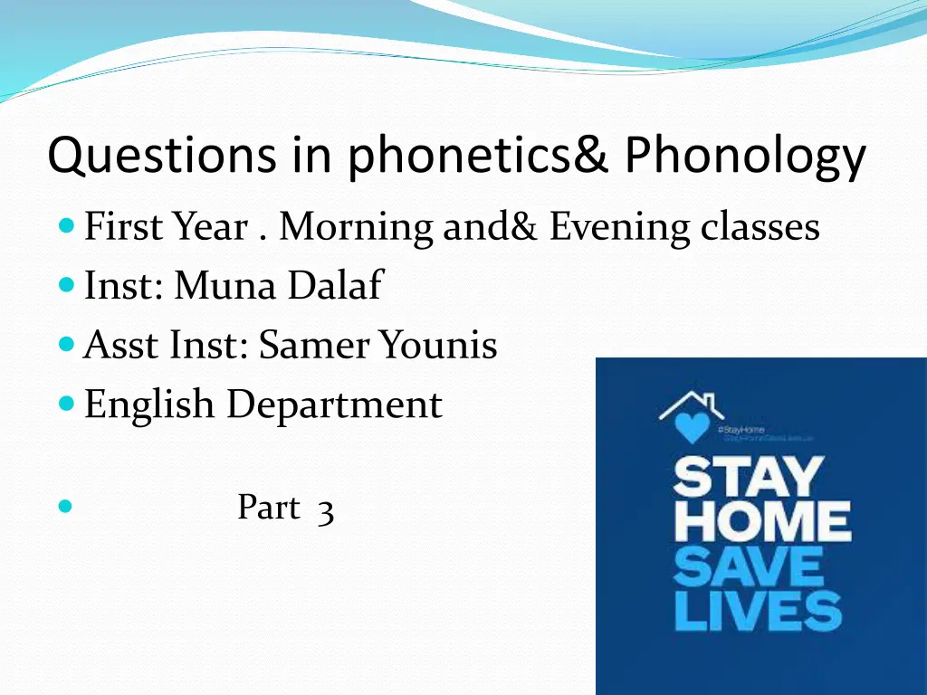 questions in phonetics phonology n.w