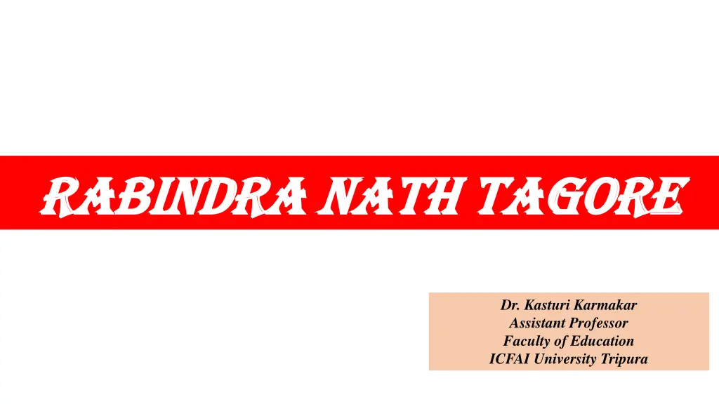 rabindra nath tagore rabindra nath tagore n.w