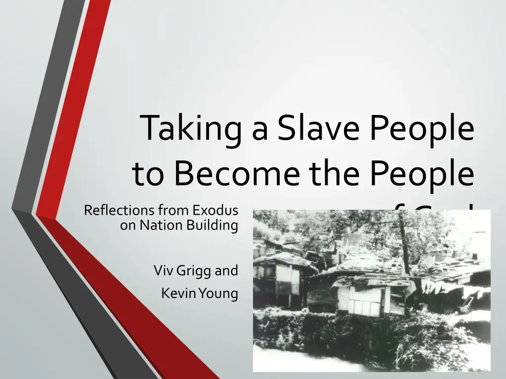 taking a slave people to become the people n.w