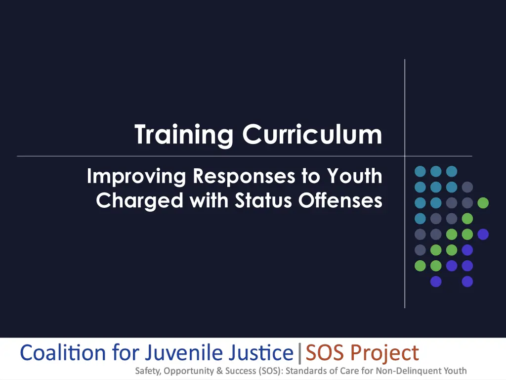 training curriculum n.w