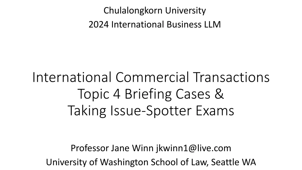 chulalongkorn university 2024 international n.w