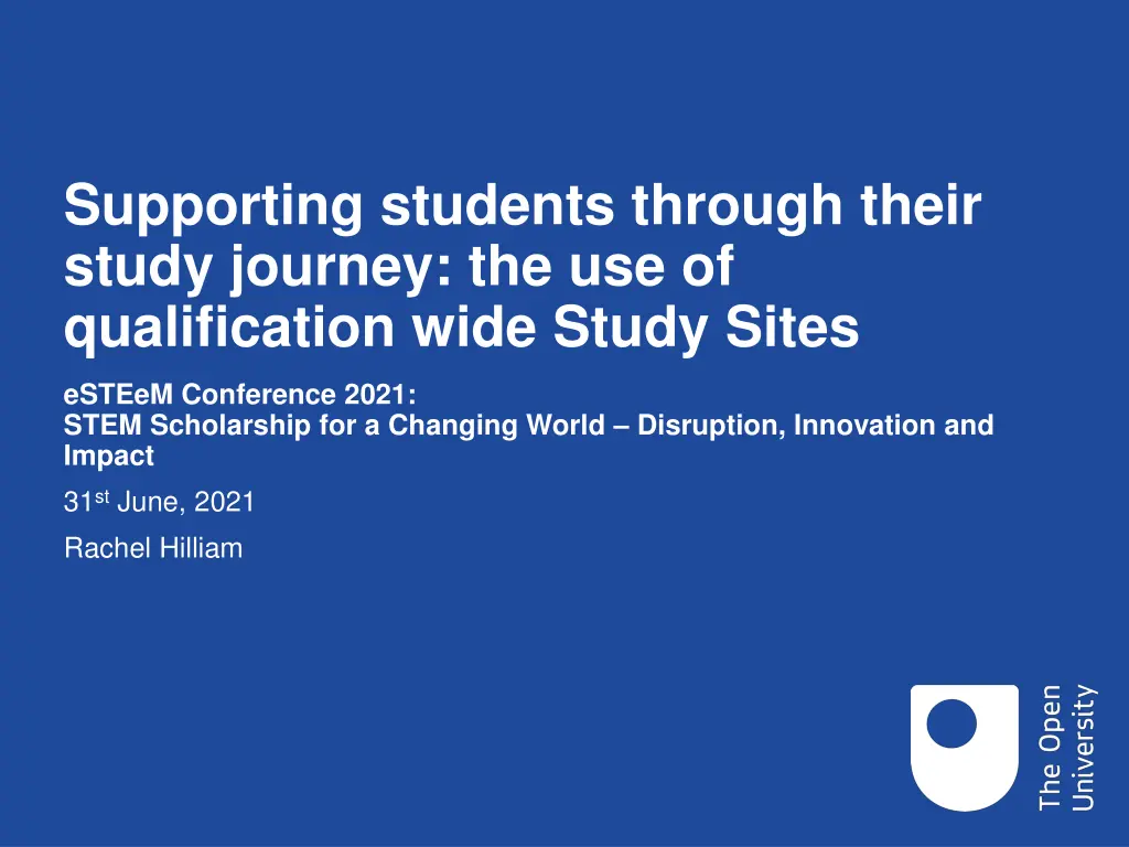 supporting students through their study journey n.w