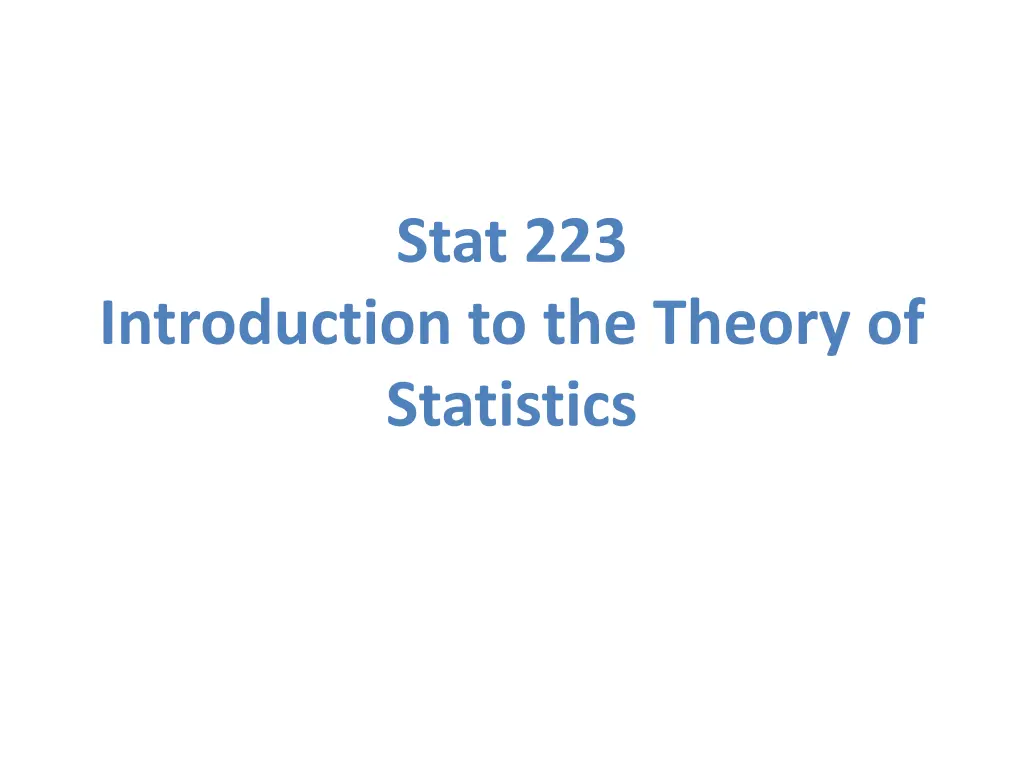 stat 223 n.w