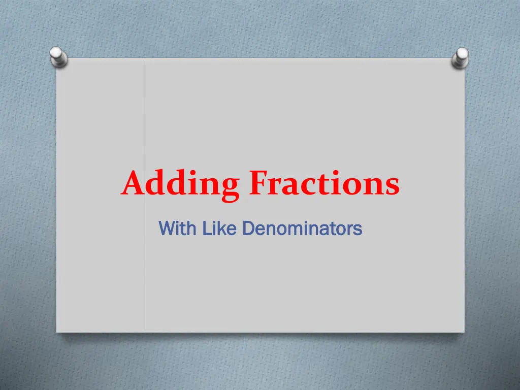 adding fractions n.w