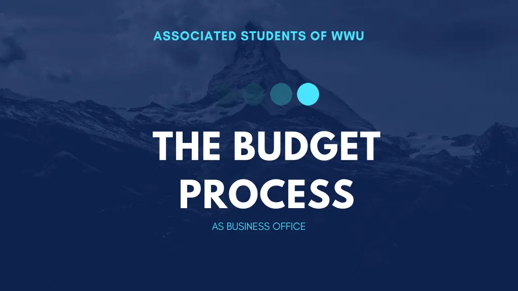 the budget process n.w