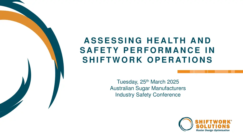 assessing health and safety performance n.w