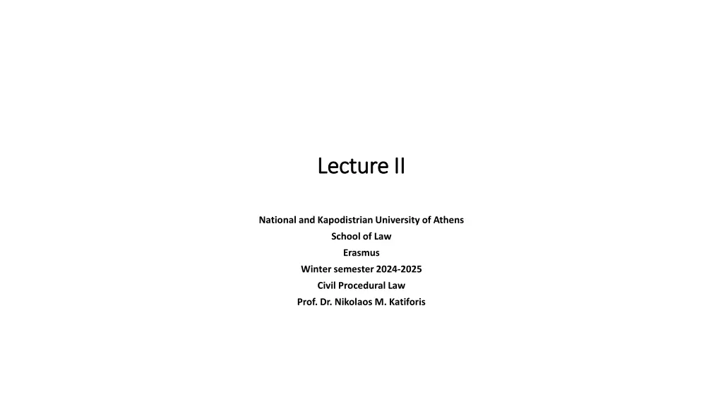 lecture i lecture i n.w