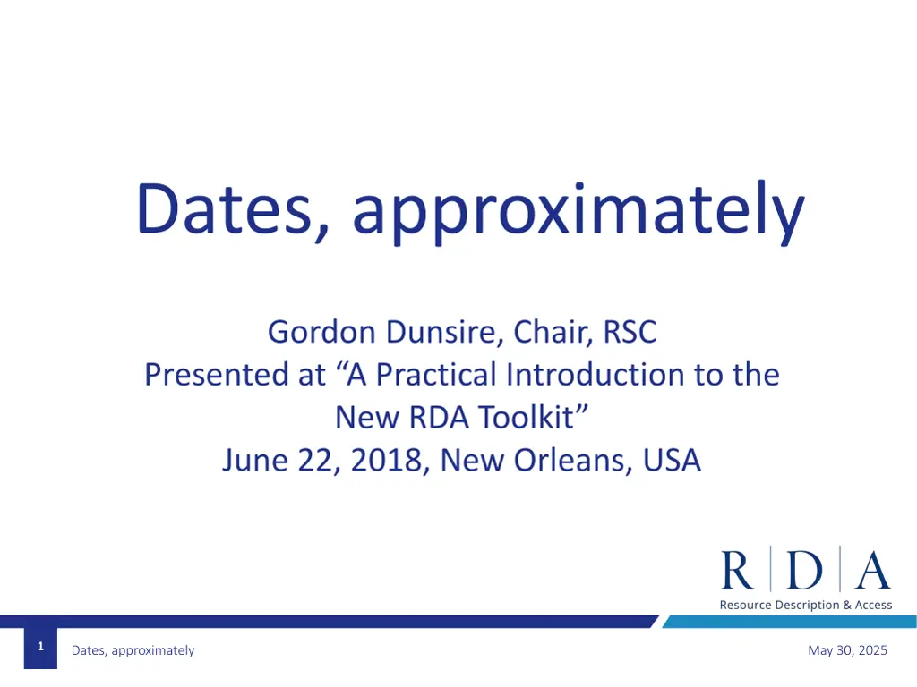 dates approximately n.w