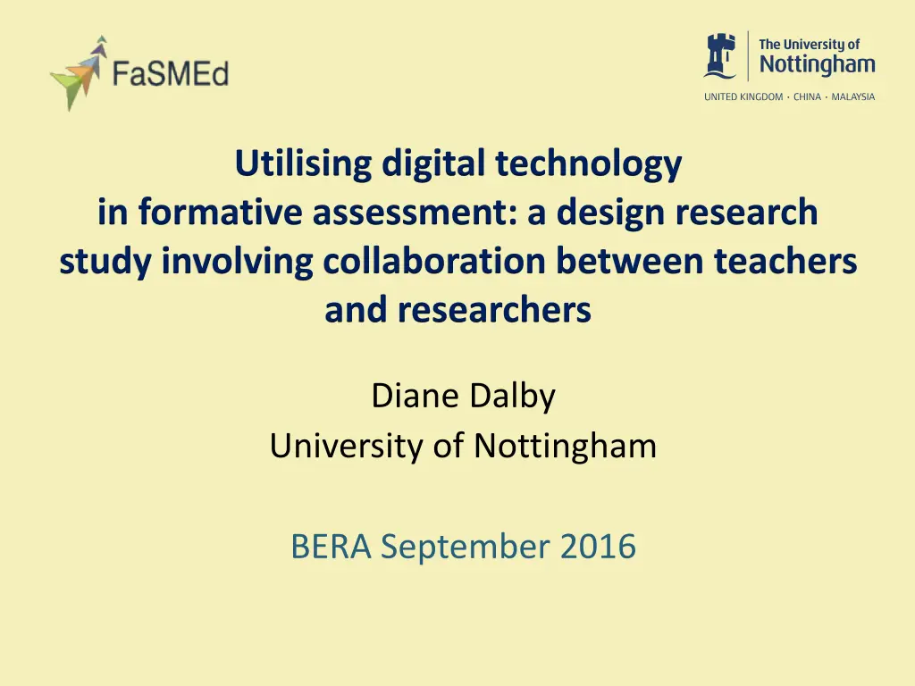 utilising digital technology in formative n.w