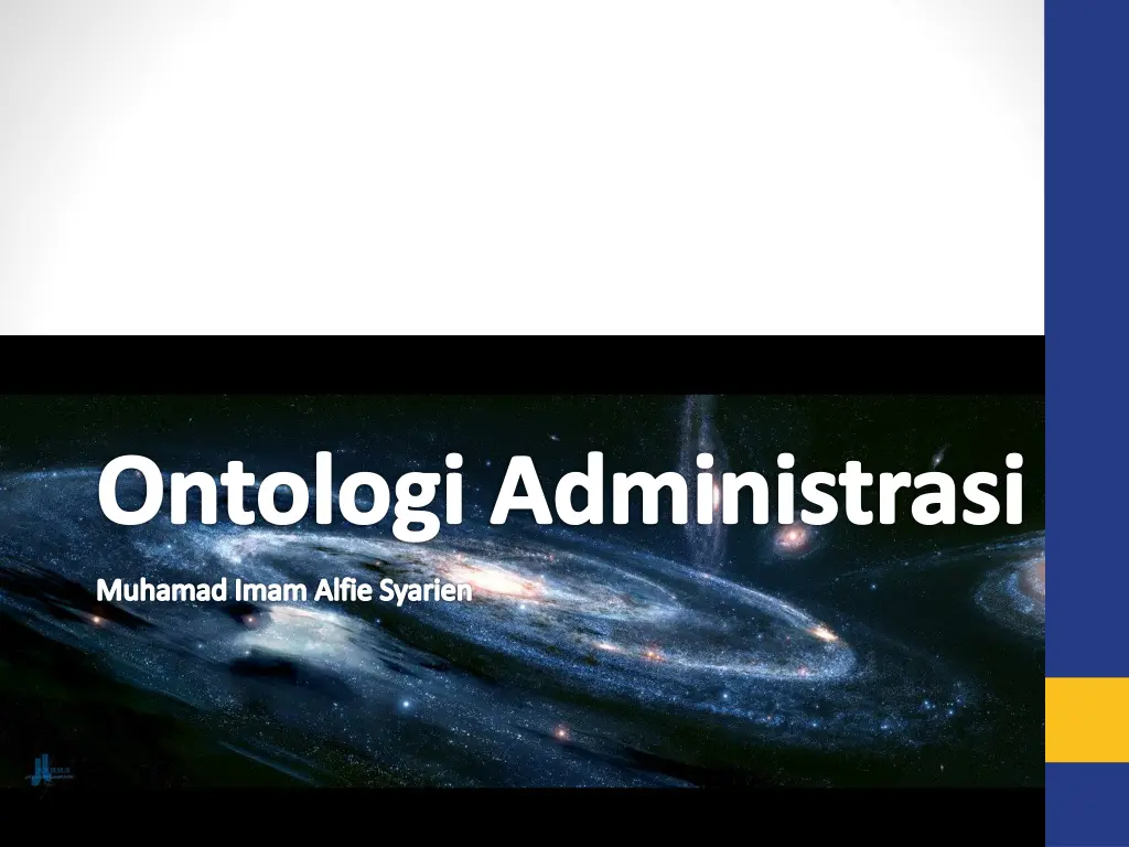 ontologi administrasi n.w