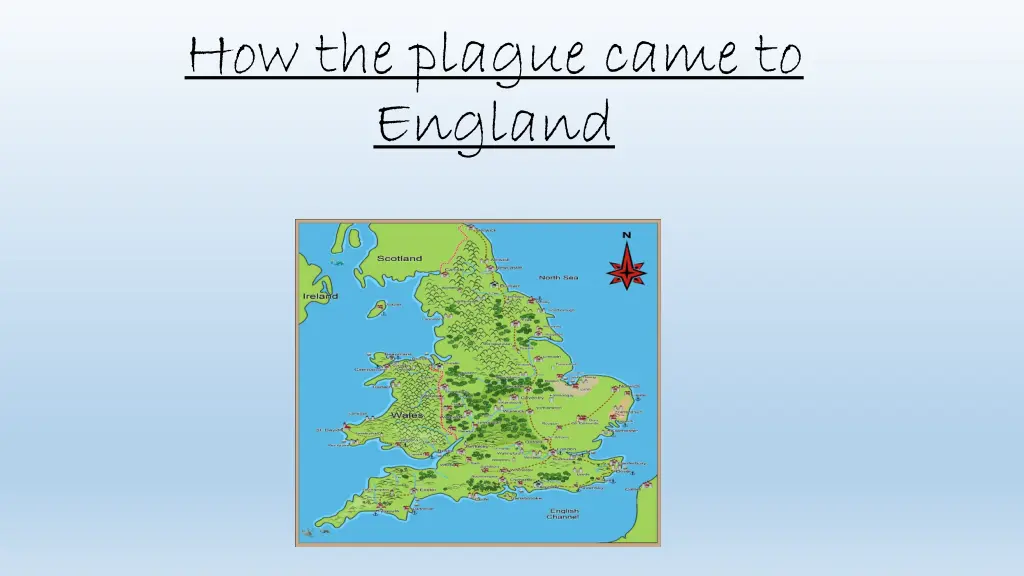 how the plague came to england n.w