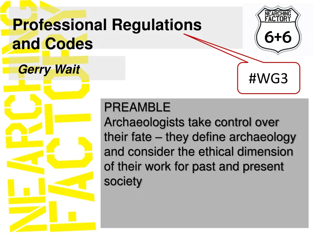 professional regulations and codes n.w