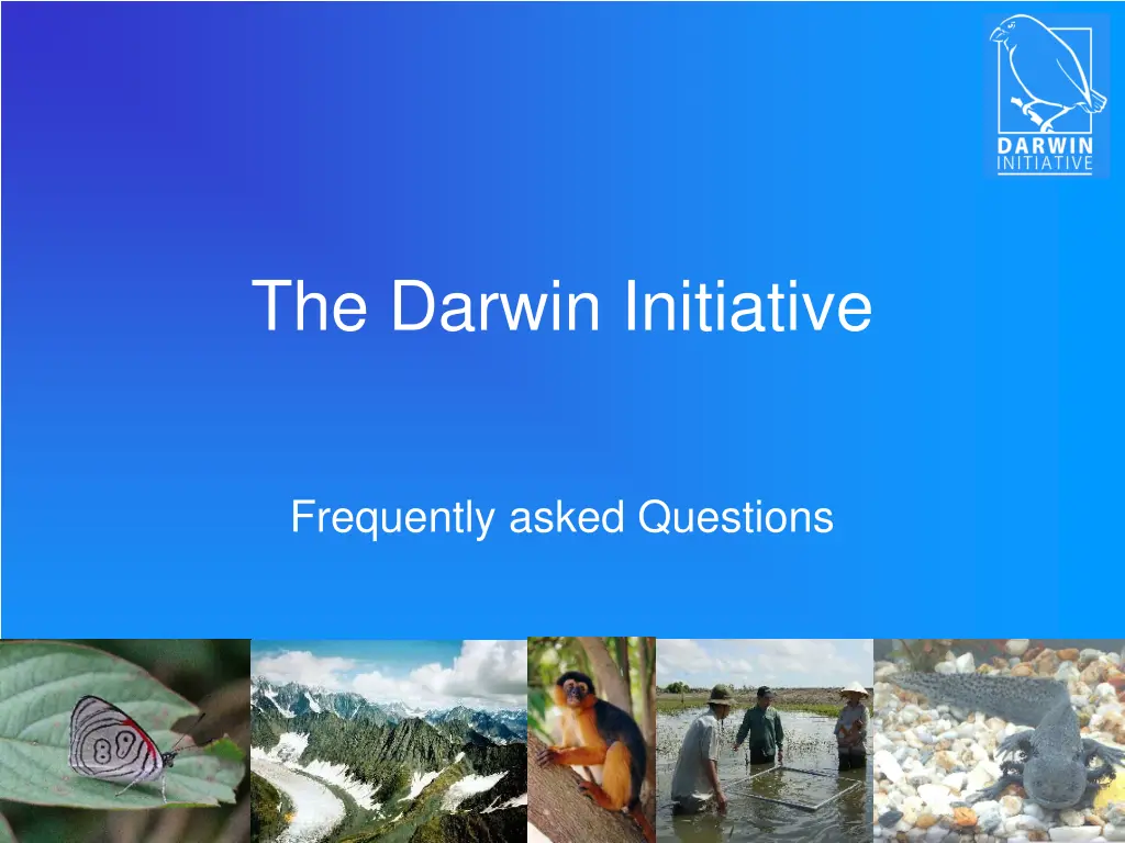 the darwin initiative n.w