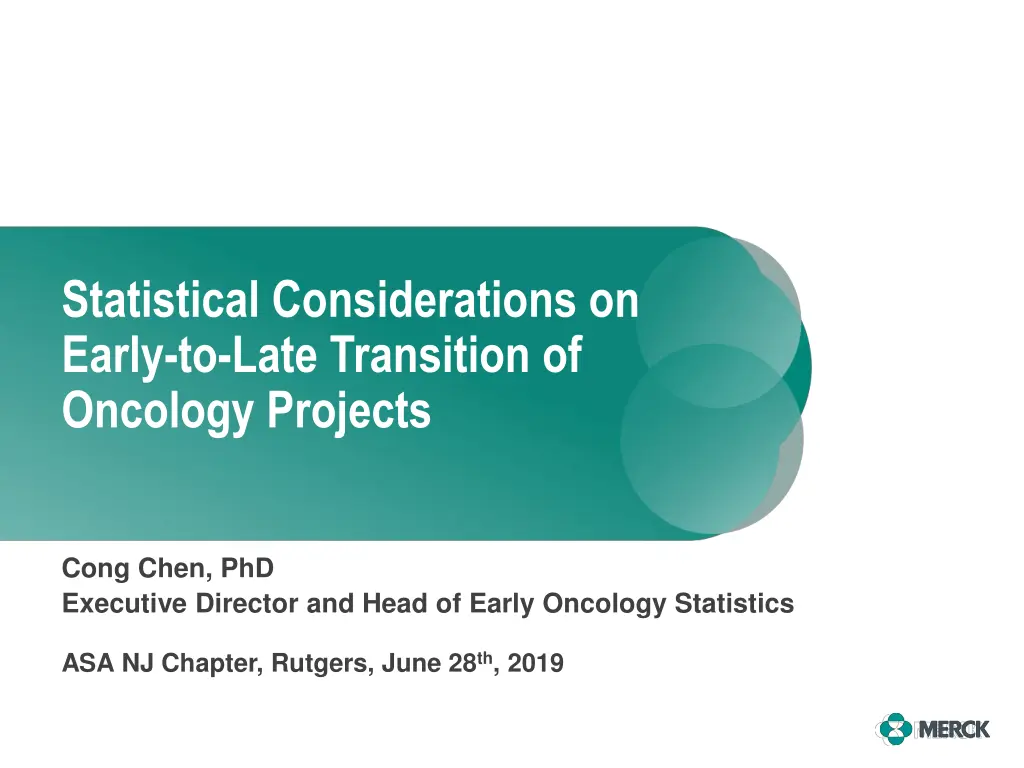 statistical considerations on early to late n.w