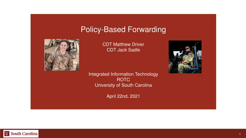 policy based forwarding n.w