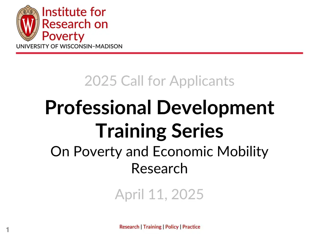2025 call for applicants n.w