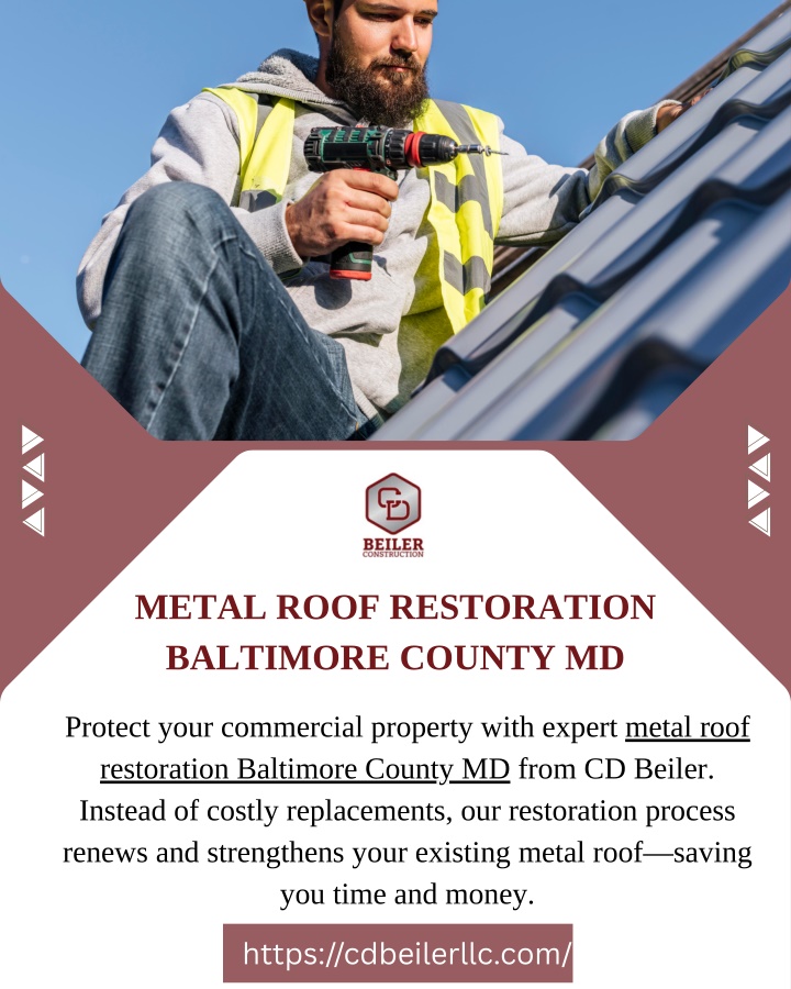 metal roof restoration baltimore county md n.w
