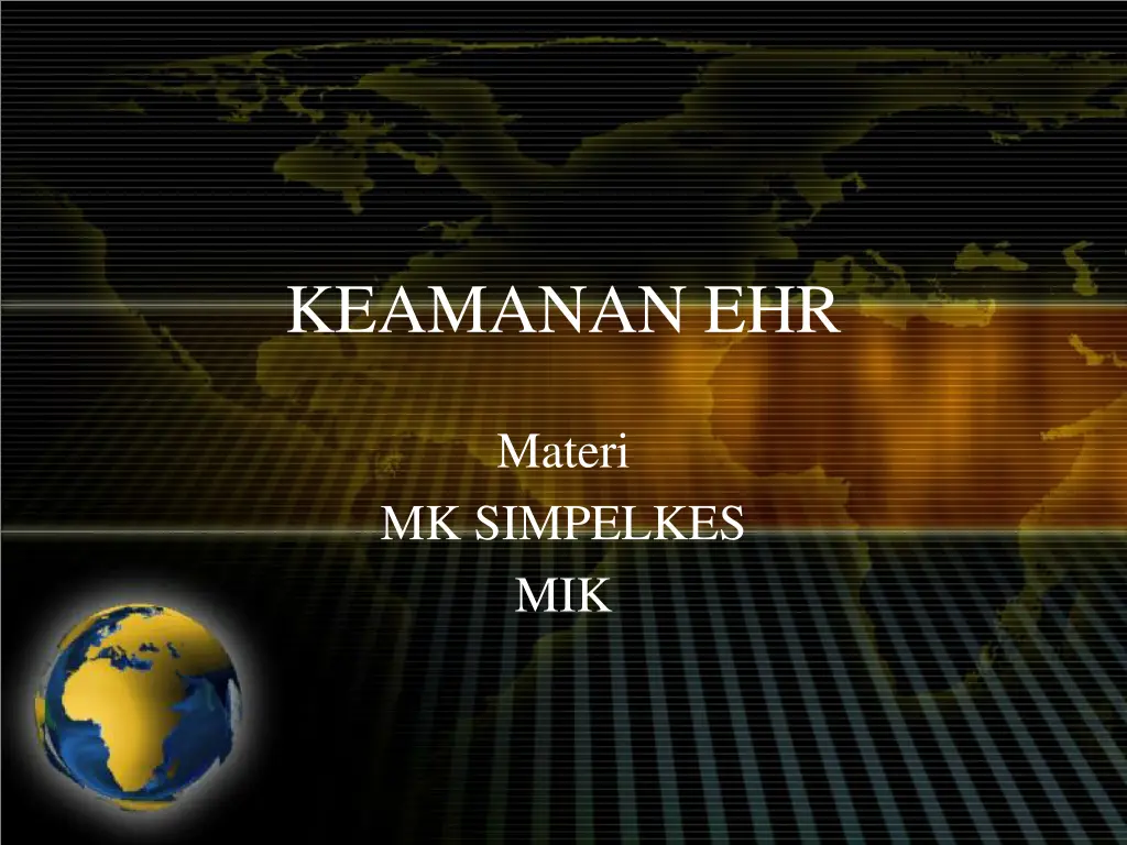 keamanan ehr n.w