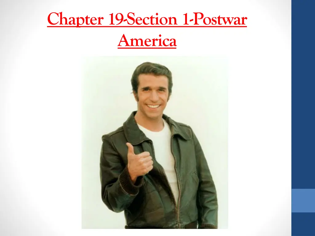 chapter 19 section 1 postwar america n.w