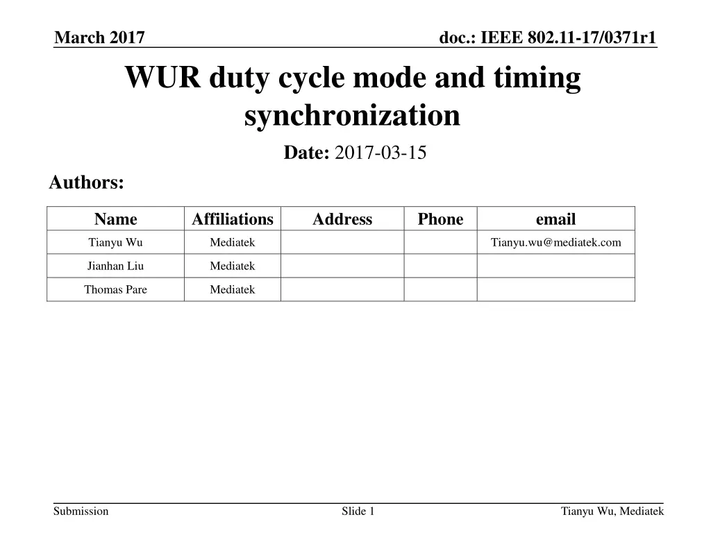 march 2017 n.w
