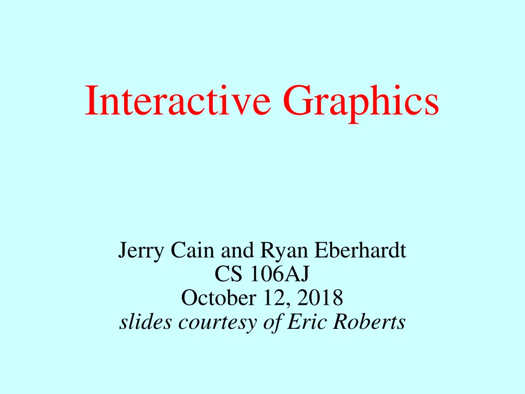 interactive graphics n.w