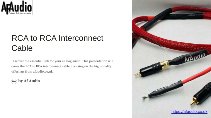 best speaker cable.ppt
