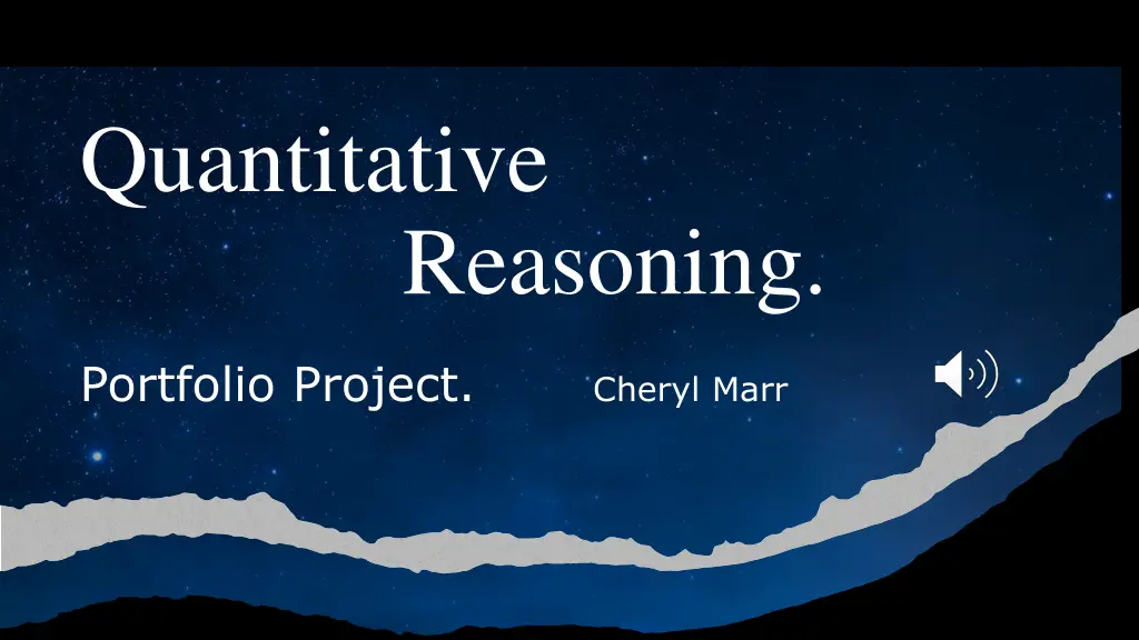 quantitative reasoning n.w