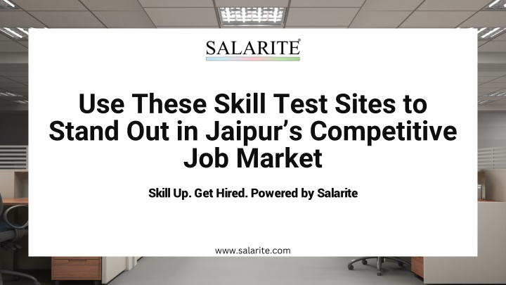 Use These Skill Test Sites to Stand Out in Jaipur’s Competitive Job Market