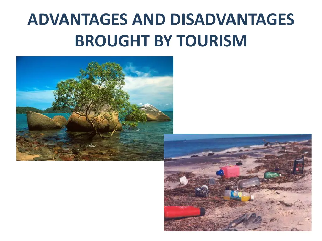 advantages and disadvantages brought by tourism n.w