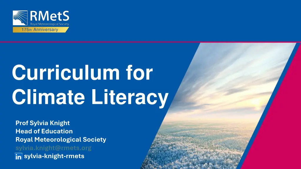 curriculum for climate literacy n.w