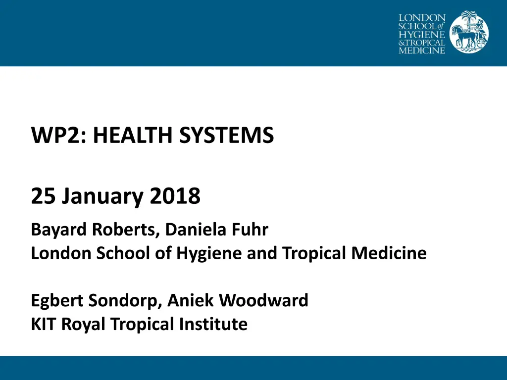 wp2 health systems n.w