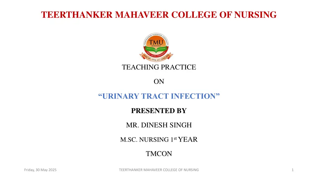 teerthanker mahaveer college of nursing n.w